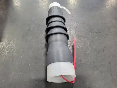 Cold Shrink QT-III Silicone Rubber Skirted Termination Kit