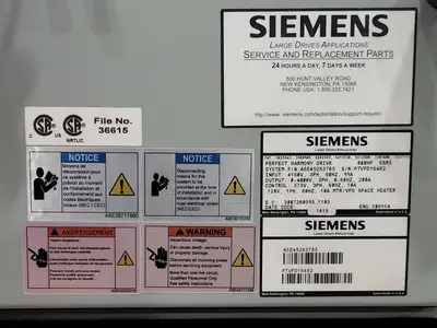 USED BENSHAW MVF-0400-4160-01-0000007