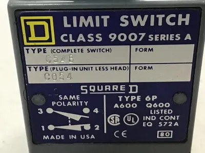 USED SQUARE D 9007-C54B