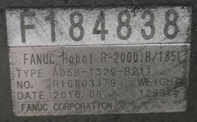 Used 2016 FANUC FANUC R-2000iB/185L + R-30iB Robots Michigan US | iGAM Industrial Marketplace #1144104