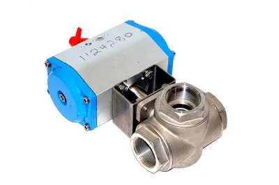 NEW TRIGRESS 6341 BAAR ACTUATOR WITH PN63-14408 3 WAY CHECK VALVE 6341 PN6314408