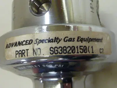 USED ADVANCED SPECIALTY GAS SG3820150