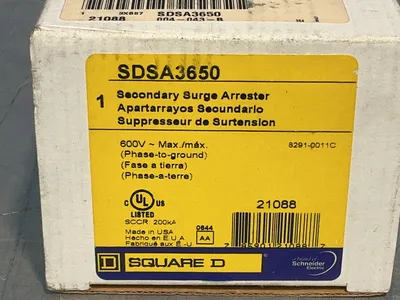 New | in-Stock SQUARE D SDSA3650 Surge Protectors Ohio US | HGR 24 #1249351