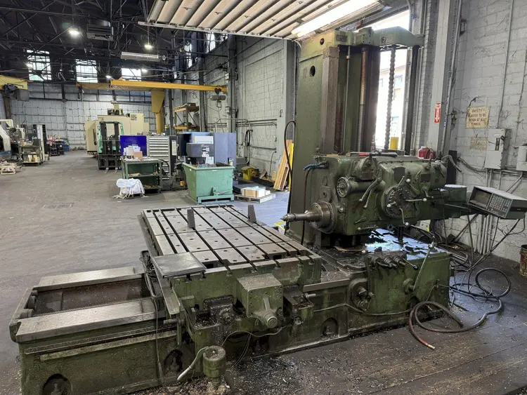 Used GIDDINGS & LEWIS 340-T Horizontal Table Type Boring Mills Ohio US | G-2000, Inc. 11 #177392
