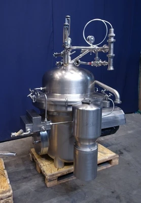 Westfalia SAMM 12006 warm milk separator, 316SS.