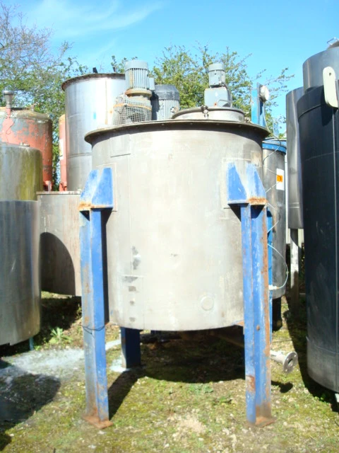 1200L S/S Enclosed Combination Mixer