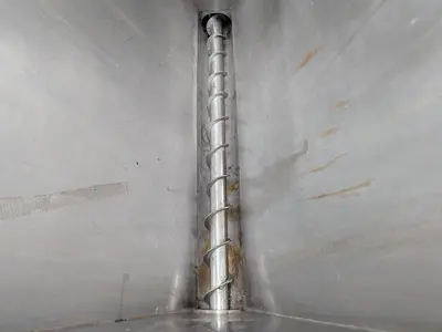 SS Hopper with Auger