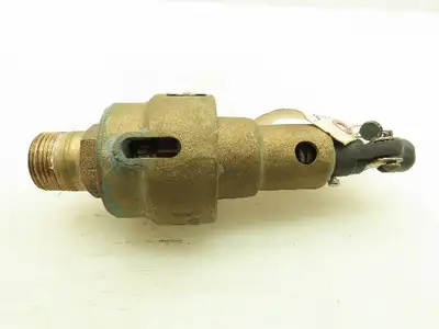 Kunkle 6186FE01-KM 1" NPT Pressure Relief Valve Bronze 100 PSI