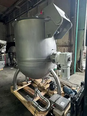 USED 2020 DC NORRIS LTD. 600 GALLON HEMISPHERICAL KETTLE (SCRAPE)