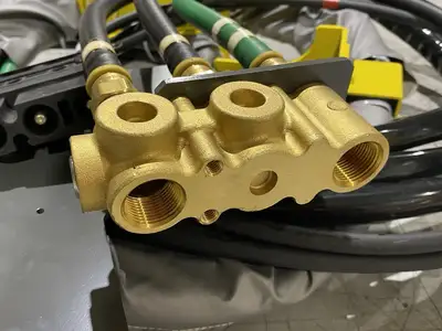 USED FANUC ROBOTIC WELDING HOSE+POWER CABLE DRESSPACK ASSEMBLY, ROBIFIX