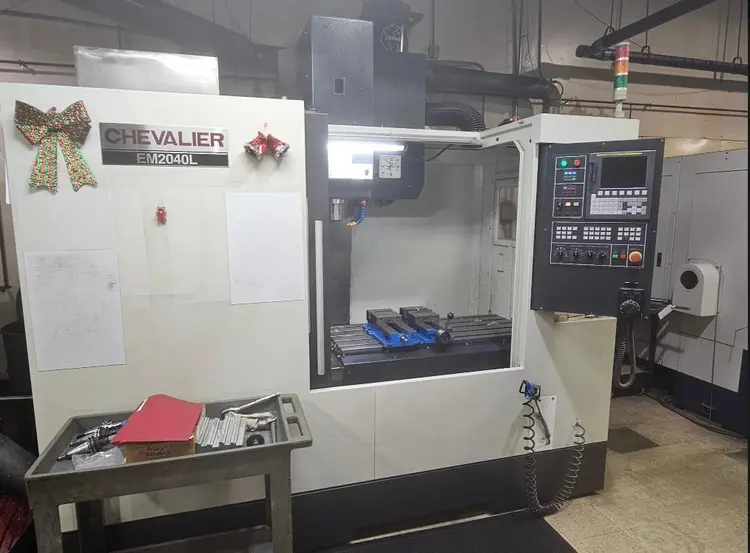 Used 2009 CHEVALIER EM-2040L Vertical Machining Centers Michigan US | Tramar Industries #509808