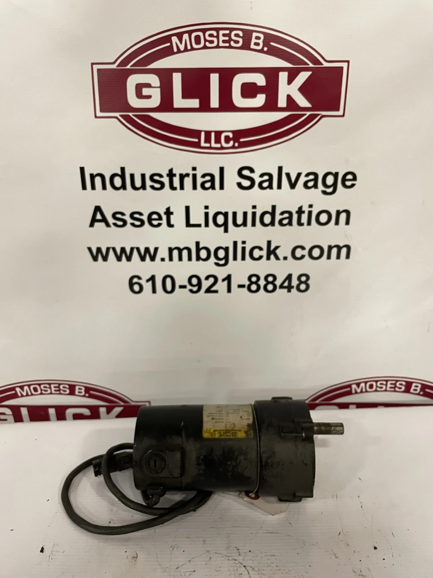 Baldor GPP12501 90V DC Gearmotor 10:1 1/12HP 250RPM