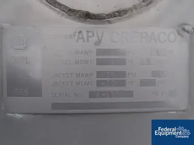 USED APV APV Twin Screw Cooker, S/S, 75#