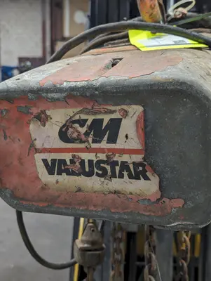 2-TON C&M ELECTRIC HOIST 110V SINGLE PHASE: STOCK #19861