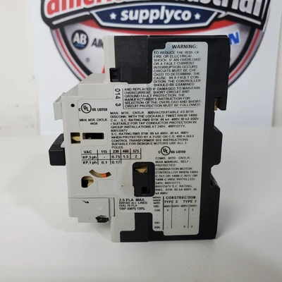 Allen-Bradley Does not apply Circuit Breakers & Motor Protection | American Industrial Supply Co. (6)