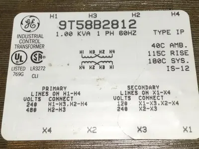 USED GENERAL ELECTRIC / GE 9T58B2812