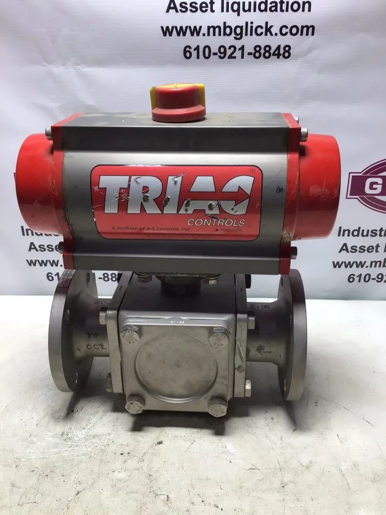 Triad Controls 33F13002R7SXXT 3” air actuated valve