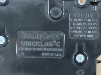 USED WESTINGHOUSE QC115