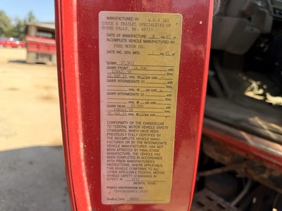 Used 1998 FORD L8513 4X2 Cab Chassis trucks Michigan US | Miedema Asset Management Group #1340395
