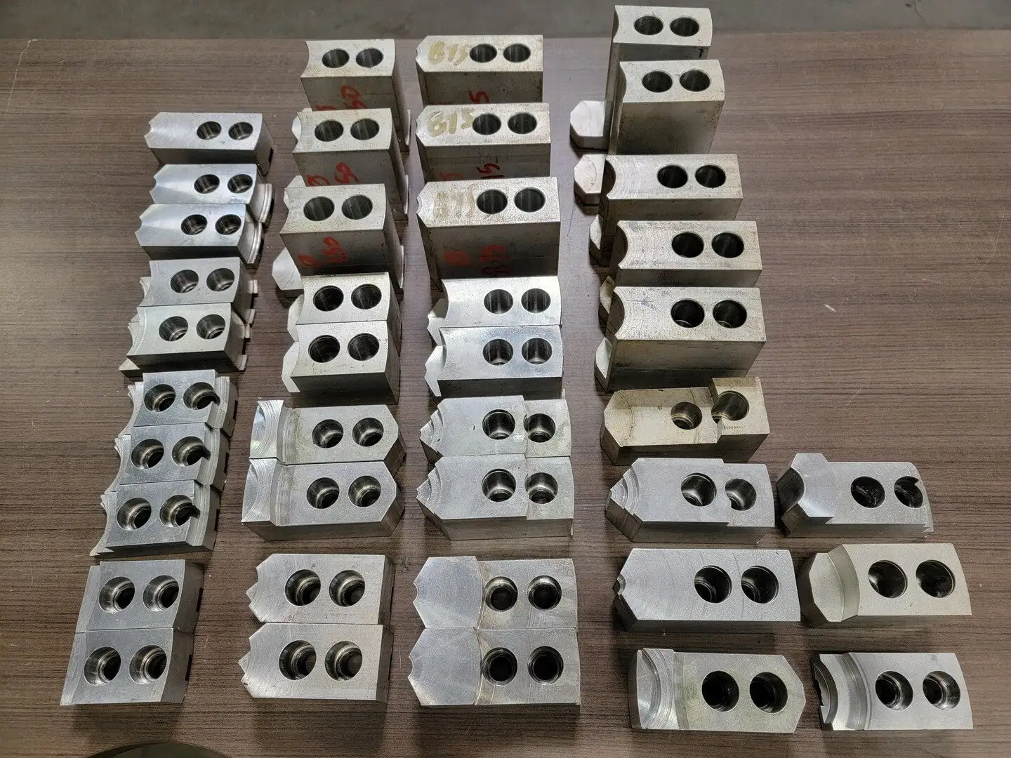 Lathe Chuck Jaw Assortment (40 pcs.)