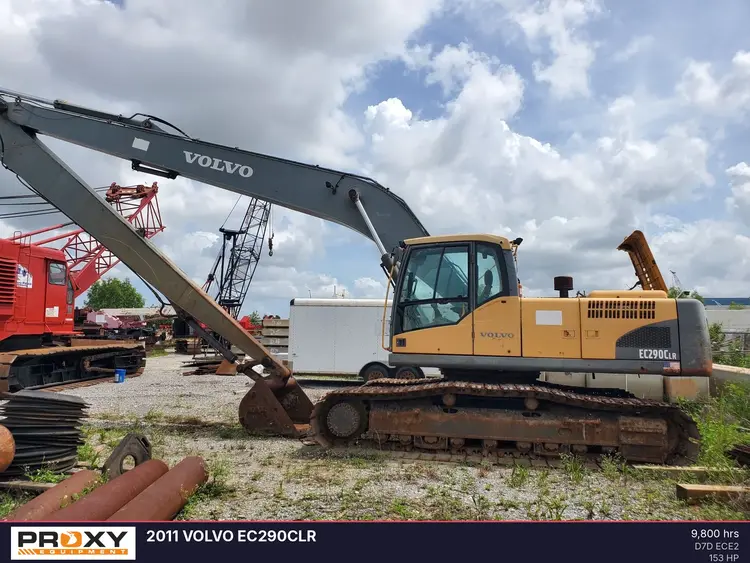 Used 2011 VOLVO EC290CLR Crawler Excavators Louisiana US | Proxy Equipment #1388957