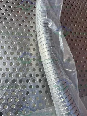 Stainless Steel  Flexible Hose 72" w/ 1" Female  to 1/2" Male Threaded Fitting