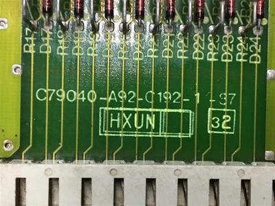USED SIEMENS C79040-A92-C192-1-87, PART OF THE SET-