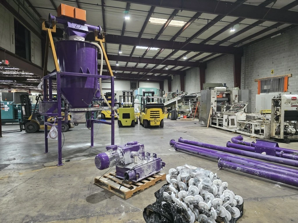 6" Diameter Hapman TubePro™  Drag Conveying System, 15 HP, New In 2020