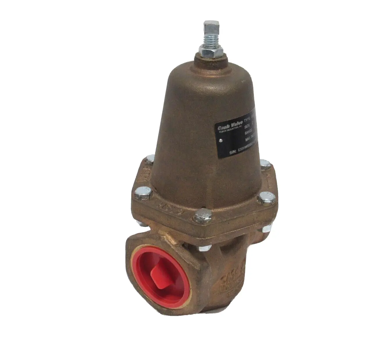 NEW CASH VALVE E55 PRESSURE REGULATOR 2" 150-300PSI SET 300PSI