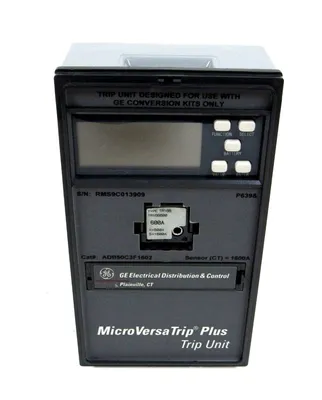 USED GENERAL ELECTRIC ADB50C3F1602 MICROVERSATRIP PLUS UNIT 1600A-600A