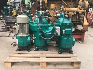 (2) Westfalia OSD 6-91-067 fuel oil purifiers, SS.