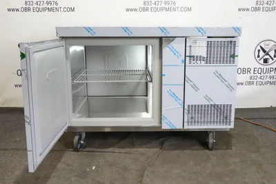 RANDELL 47” SELF-CONTAINED REFRIGERATED PASS THRU WORKTOP MODEL 51347PT-35
