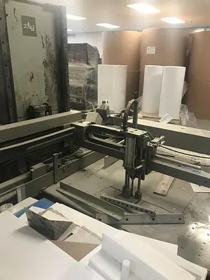 USED POLAR TRANSOMAT AUTOMATIC JOGGER AND PAPER STOCK LIFT TR3BL 185-7 S