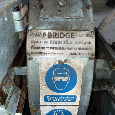 David Bridge M/S Twin Roll Mill 150mm x 310mm