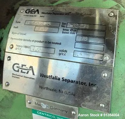 USED WESTFALIA NA 7-06-076