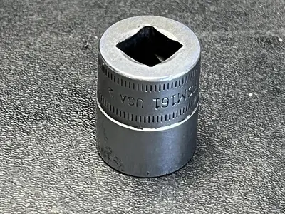 snap on fsm161 16mm 3/8 drive metric shallow 6 point chrome socket