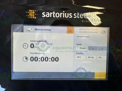 USED SARTORIUS STEDIM PRO MIXER DRIVE UNIT W/ 400 L BASE MODULE / TANK, BAGS