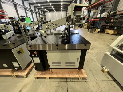 JONSEN SD-H SWING ARM TYPE Metal Deburring and Finishing | FERRIC Machinery, Inc. (1)