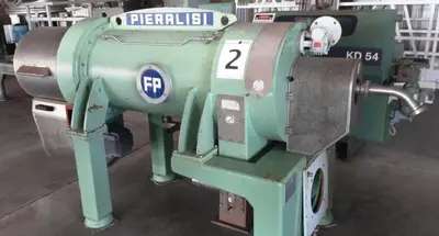 (2) Pieralisi FP 600 RS decanter centrifuges, SS.