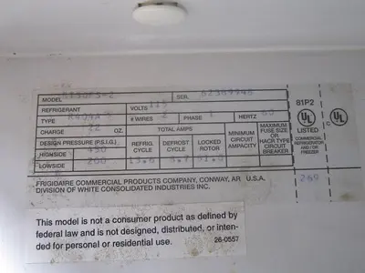 USED KELVINATOR BT30F-S-2