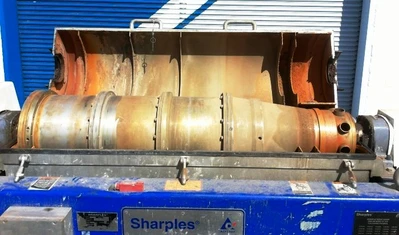 Sharples DS-308 Super-D-Canter centrifuge, 316SS.