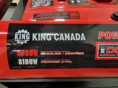 NEW KING CANADA KCG-12001GE-DF