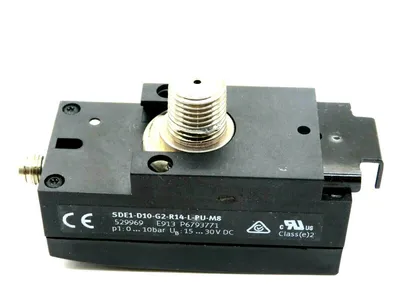 USED FESTO ELECTRIC SDE1-D10-G2-R14-L-PU-M8 PRESSURE SENSOR SDE1D10G2R14LPUM8