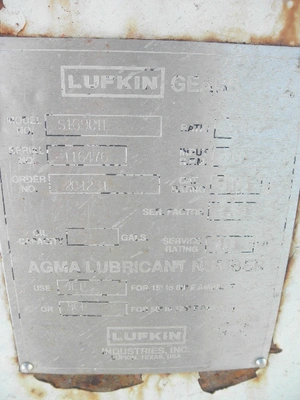 USED LUFKIN S169CH