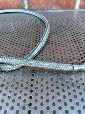 Unbranded Stainless Steel Braided Hose 82" w/ Sensor, Quick Release Fitting