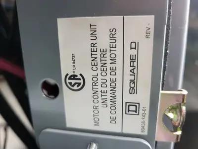 USED SQUARE D MODEL 6
