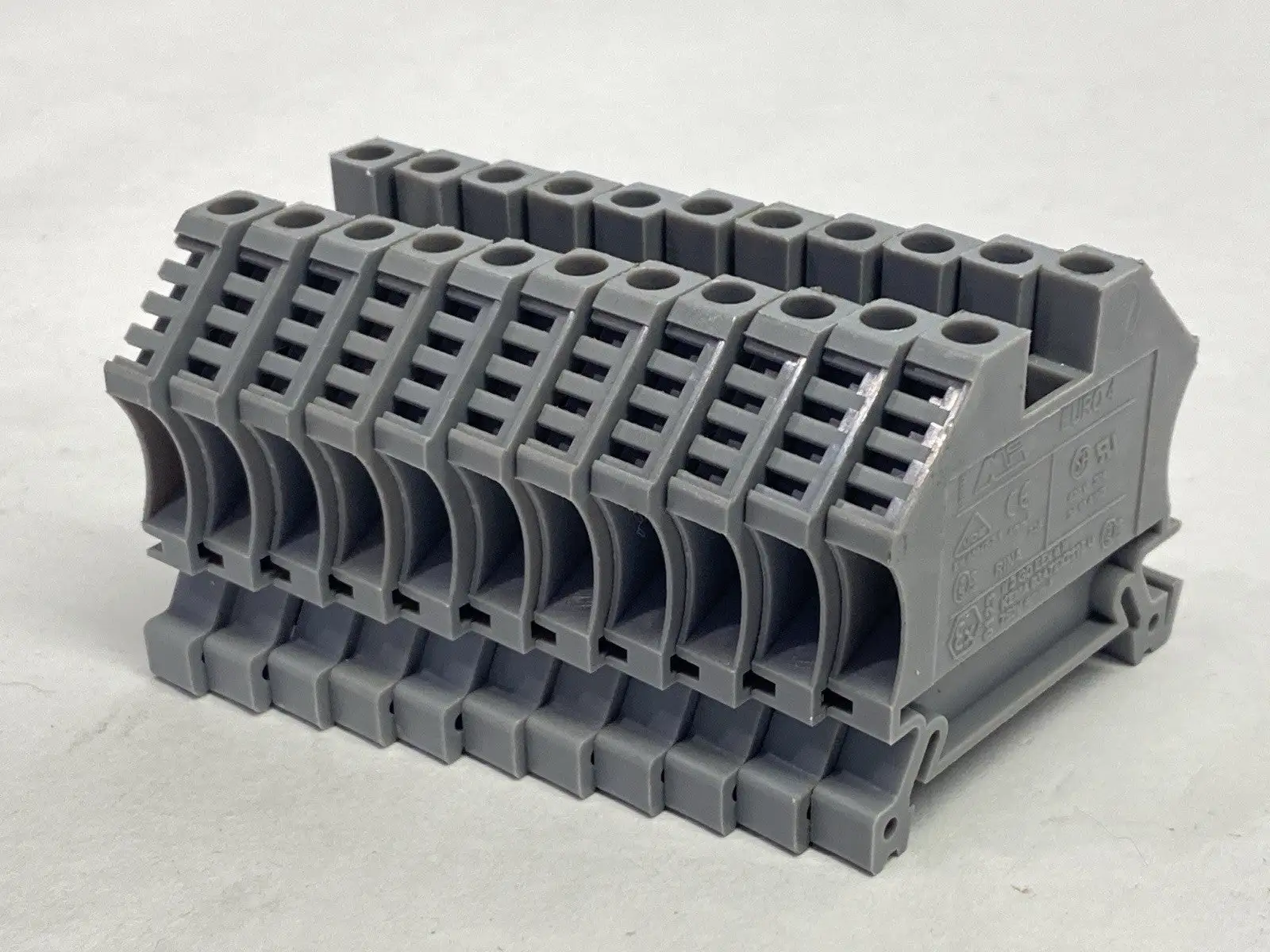 Used Morsettitalia Euro 4 Gray Terminal Block 4mm LOT OF 11 Terminal Blocks Michigan US | Maverick Industrial Sales #1394950
