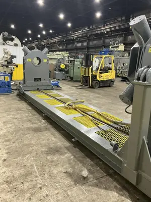 12" GOTCO MODEL #FT-80-2145 PIPE BUCKING MAKE-UP & BREAKOUT DOWNHOLE PIPE TORQUE MACHINE: YOBRO #24411