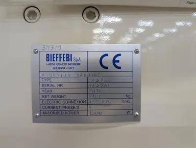 2016 BIEFFEBI Unica 343M Printing & Converting, Mounter Proofer | Mark One Machinery (9)