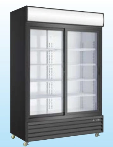 76-0045 AFE G40 52" Self Contained Double Sliding Glass Door Floral Cooler